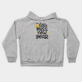 Little Miss new Year Kids Hoodie